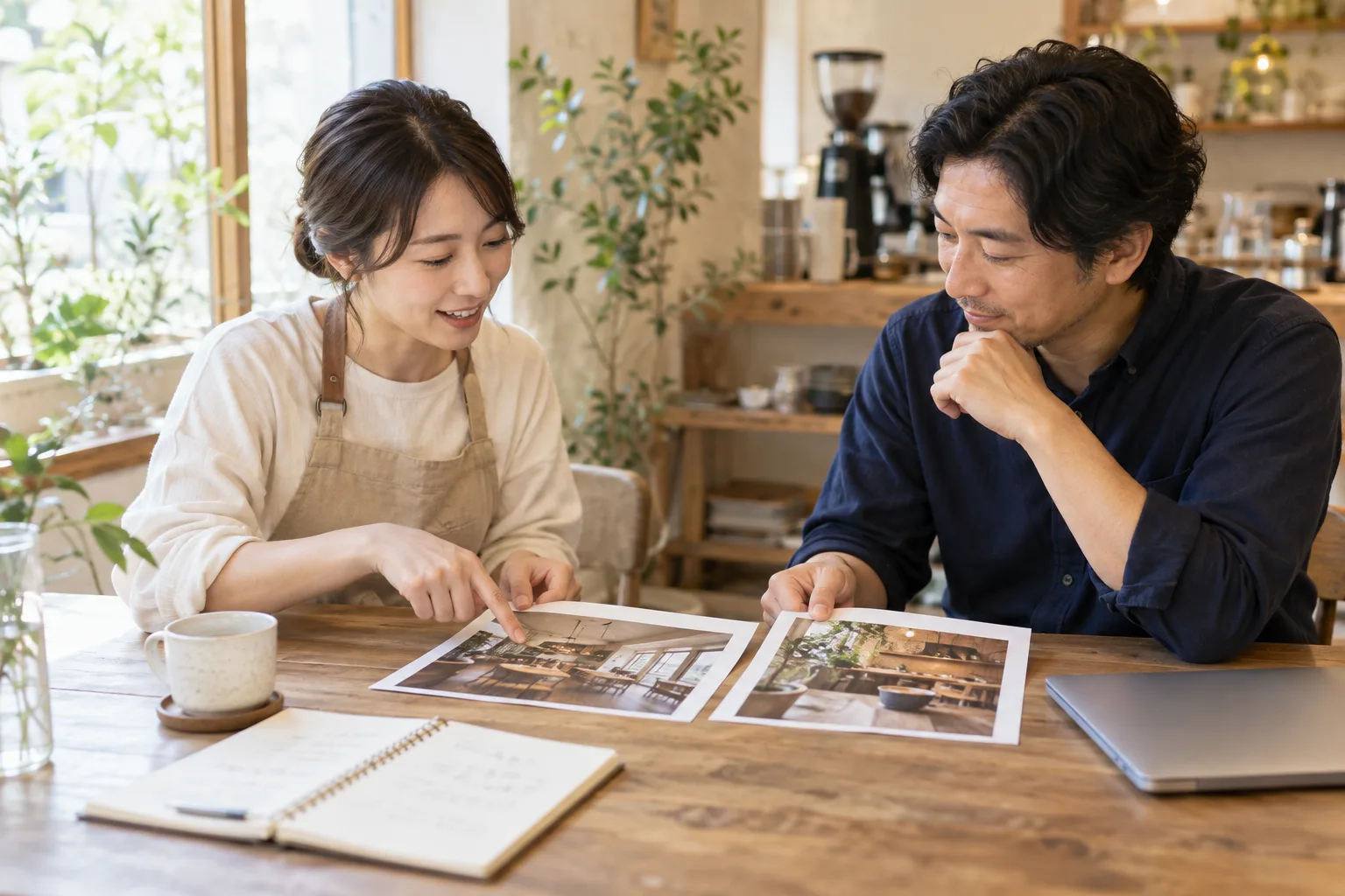ホームページの準備をイメージしたAI生成写真。